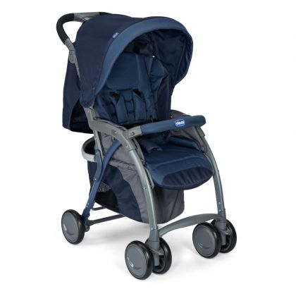 Carucior sport Chicco Simplicity Top, Blue Passion, 0luni+ 