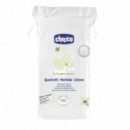 Dischete din bumbac Chicco, 60 buc