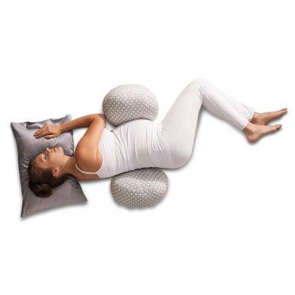 Perna Chicco Boppy 2 in 1 cu suport pentru burta si spate gravide 