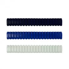 Inele plastic 45 mm, max 440 coli, 50buc/cut EVOffice - albastru