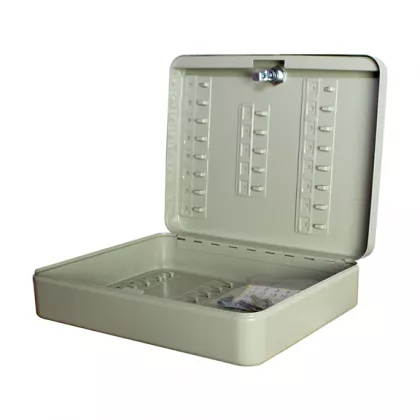 Cutie metalica cu incuietoare, pentru 45 chei, 300*240*80 EVOffice - bej