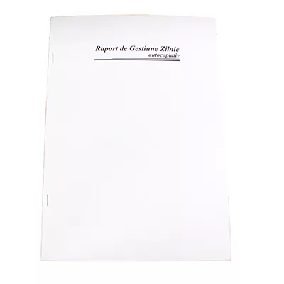 Raport gestiune zilnic A4 coperta duplex, autocopiativ 2ex