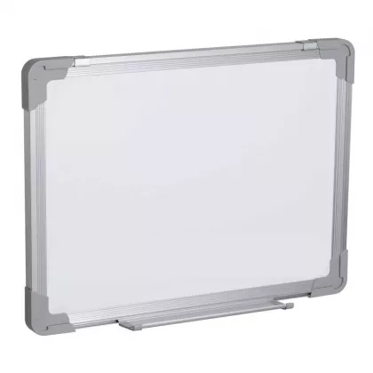 Whiteboard magnetic cu rama aluminiu 90x120 cm EVOffice