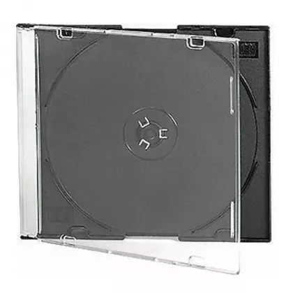 Carcasa slim 14.2cmx12.5 cm pentru 1 CD