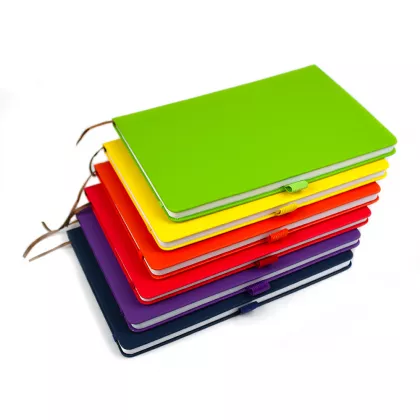 Agenda A5, 80 file, cu coperti rigide si elastic