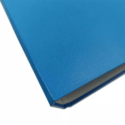 Caiet mecanic carton plastifiat A4, 2 inele EVOffice - albastru