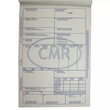 Carnet CMR autocopiativ 5ex