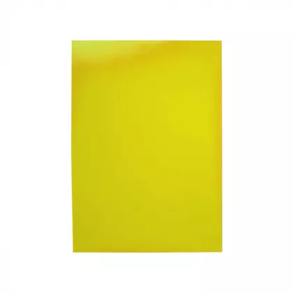 Coperti carton color lucios A4, 250g/mp,100 coli/top EVOffice galben