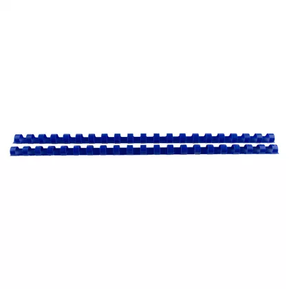 Inele plastic 10 mm, max 65 coli, 100buc/cut EVOffice albastru
