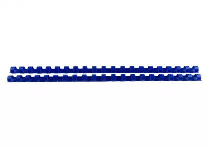 Inele plastic 8 mm max. 45 coli, 100 buc/cut EVOffice albastru