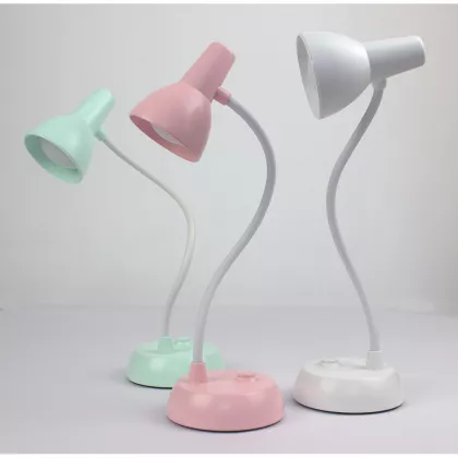 Lampa de birou mare cu brat flexibil din plastic