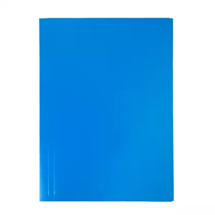 Mapa carton lucios A4 (320*235mm)  400g cu elastic pe colturi EVOffice - albastru