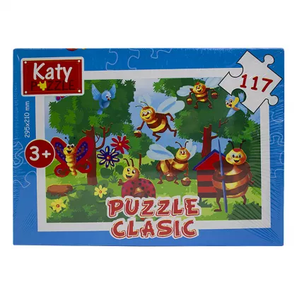 Puzzle din carton A4, 117 piese - diverse modele (personaje din povesti)