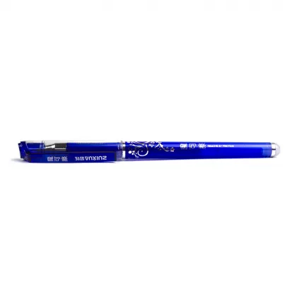 Roller cu cerneala, varf fin 0.5mm, cu radiera de stergere No. HY1084 - albastru