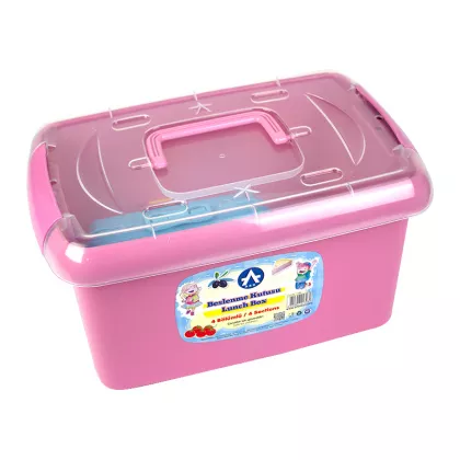 Articole scolare din plastic Set plastic pranz (lunch box se