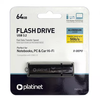 USB 3.2  Flash Drive 64GB Platinet