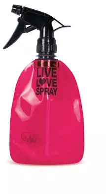 Pulverizator pentru Coafor Roz - The Flat Soft Spray Bottle Pink Spray 295ml - - HNICosmetice