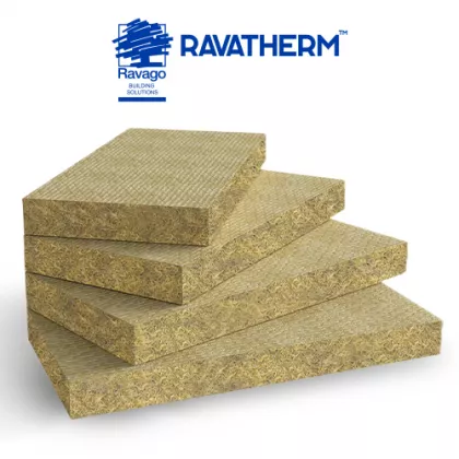 Ravatherm Vata minerala bazaltica ETICS 30, 600x1200x100 mm 1.44mp/0.144mc/pach