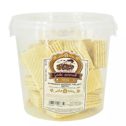 Reatile Gobe GOBE NAPOLITANE CU CREMA CU AROMA DE LAMAIE 450G 133299 Gób...