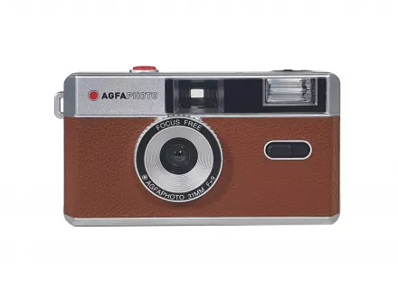AgfaPhoto 35 mm Camera - coffe brown