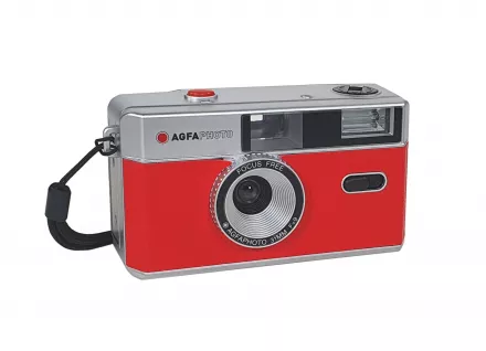 AgfaPhoto 35 mm Camera - red