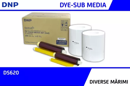 DNP DS620 media 6x4 (2x400/10x15) prints