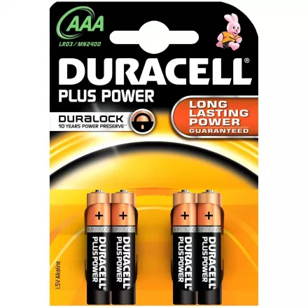 Duracell Plus Power Duralock LR03