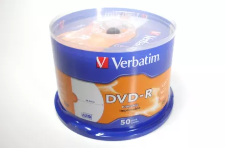 DVD-R Verbatim 4,7GB/16x Printabil (25.pack)