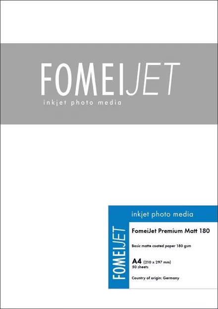 FomeiJet Premium 180 Matte A3 (50 pack)