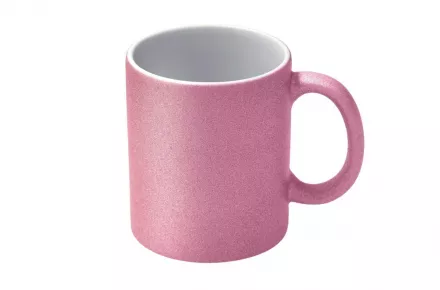 Glitter Mug 11oz - Pink