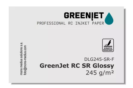 GreenJet RC 245g Glossy (152mm/65m) - scratch resist