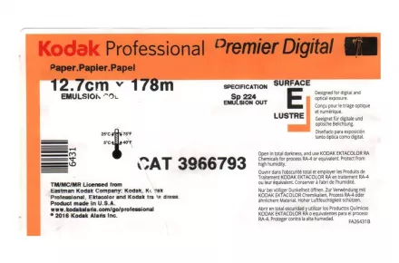 Kodak Premier Digital 203mm (89m) E (luster)