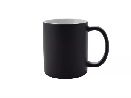 Mug 11 oz Black, Color changing