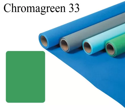 Paper roll 1,35x11m -  Chromagreen