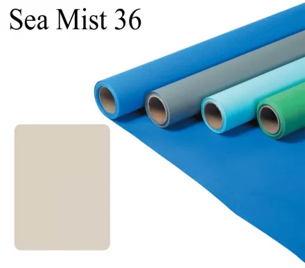 Paper roll 1,35x11m -  SEA MIST