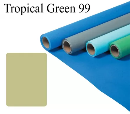 Paper roll 1,35x11m -  Tropical Green