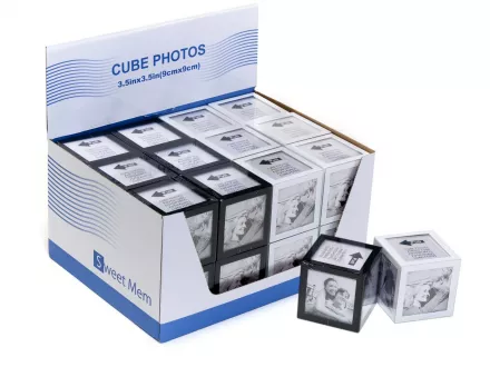 Photo Cube 6/9x9cm Black & White