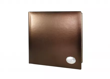 Similar Leather Atene 33x33 silver application - bronz