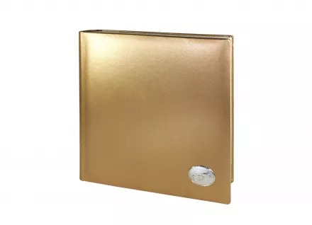Similar Leather Atene 33x33 silver application - gold