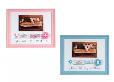 Special Baby Frame (10x15) - blue