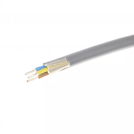 Cablu electric plat CYY-F 3 x 1.5 mmp, cupru / Metru