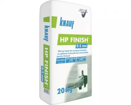 Glet superfin Knauf HP Finish pentru finisare 20 KG