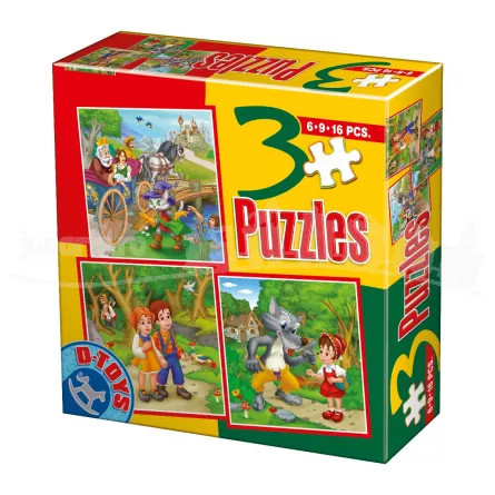 3 Puzzles - Basme - 6, [],librarul.ro