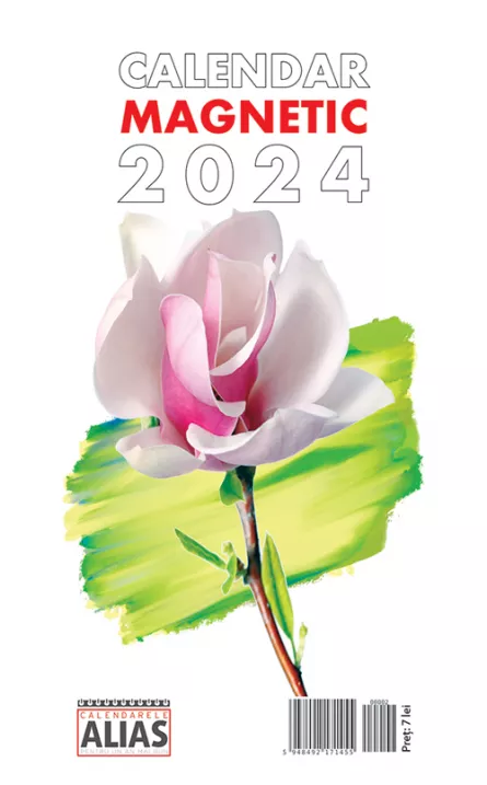 CALENDAR 2024 MAGNETIC FLORI 12+1, [],librarul.ro