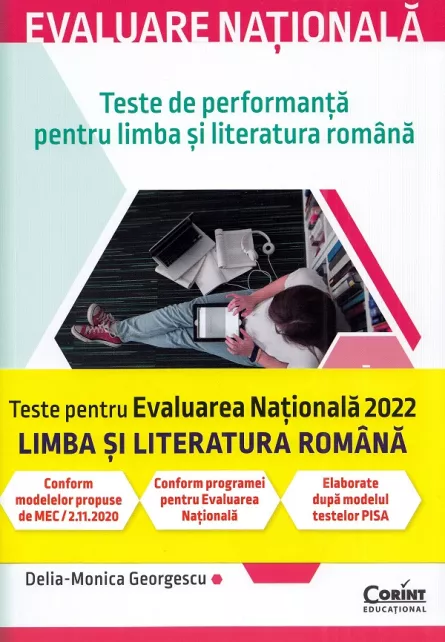 Evaluare nationala 2024. Teste de performanta pentru limba si literatura romana, [],librarul.ro