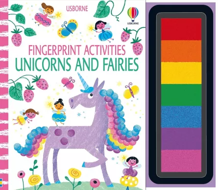 Fingerprint Activities Unicorns and Fairies, [],librarul.ro