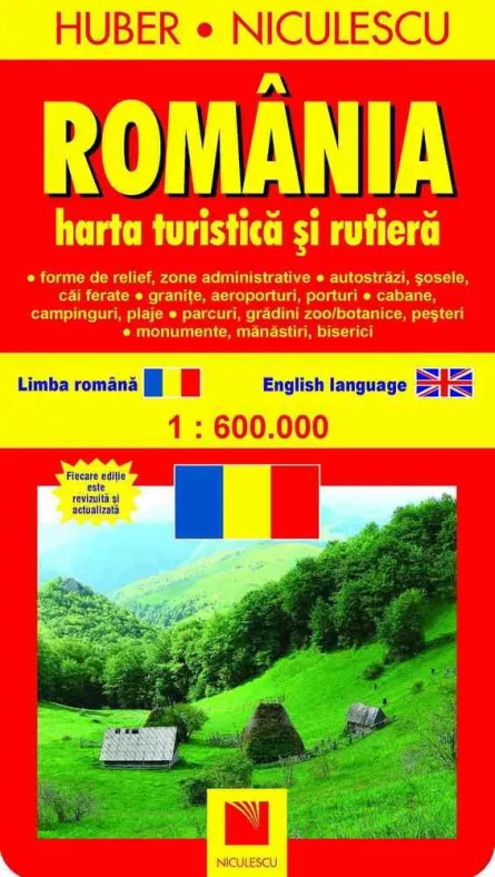 Romania. Harta turistica si rutiera, [],librarul.ro