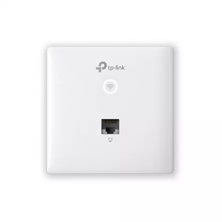 ACCESS POINT TP-LINK wall-plate, wireless 1200Mbps, 2 x Gigabit port, 2 antene interne, alimentare PoE, montare in perete "EAP230-Wall" (include TV 1.75lei), [],catemstore.ro