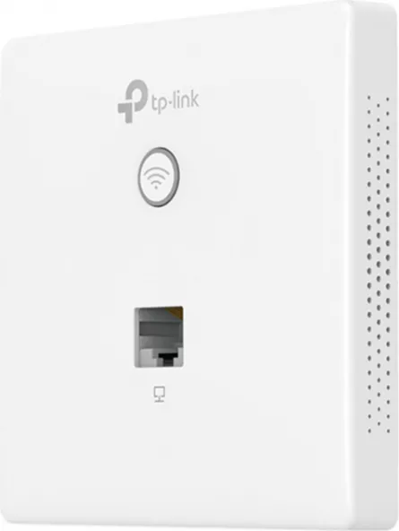 ACCESS POINT TP-LINK wireless 300Mbps, 2 x port 10/100Mbps, 2 antene interne, alimentare PoE, montare pe perete "EAP115-Wall" (include TV 1.75lei), [],catemstore.ro