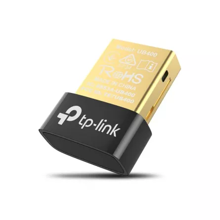 ADAPTOARE  Bluetooth TP-Link, conectare prin USB 2.0, distanta 10 m (pana la), Bluetooth v4.0, antena interna, "UB400" (include TV 0.18lei), [],catemstore.ro
